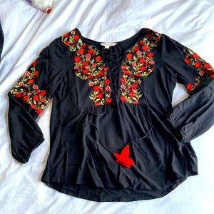 Embroidered Top